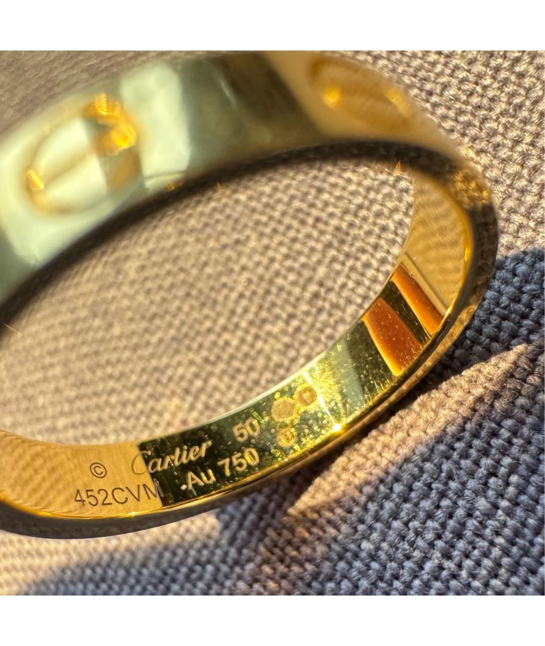 CARTIER Золотое кольцо из желтого золота, фото 7