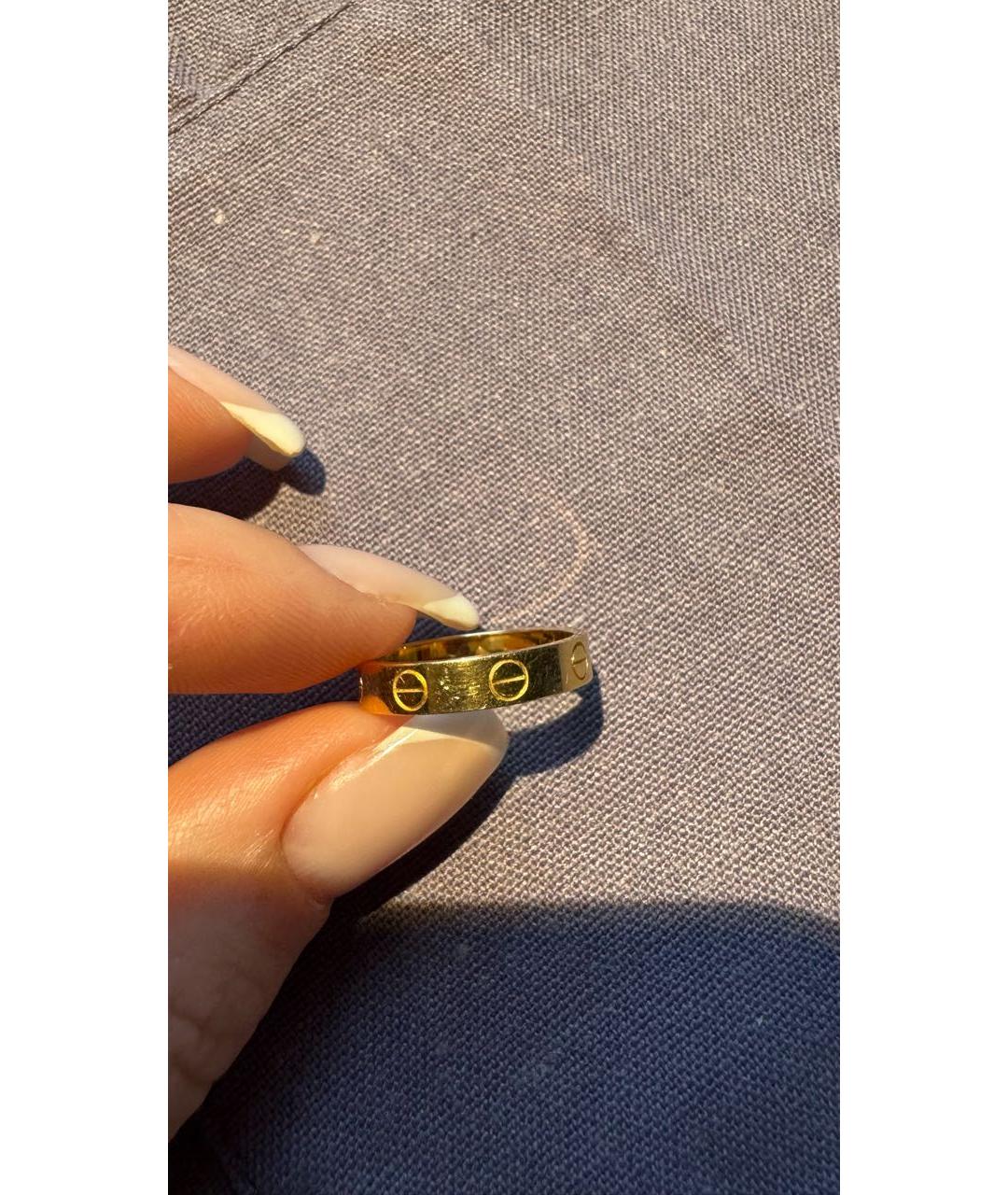 CARTIER Золотое кольцо из желтого золота, фото 6