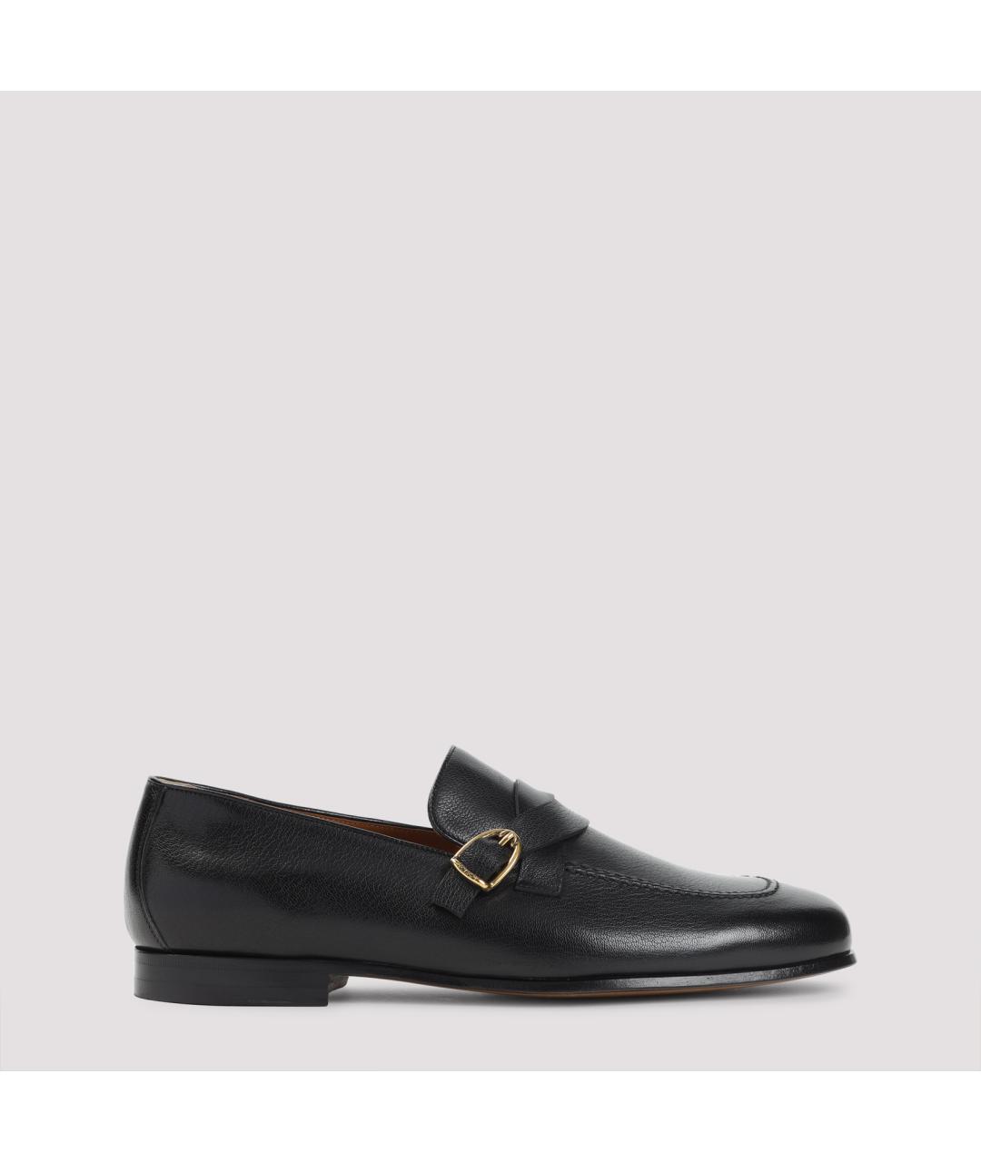 TOM FORD Черные кожаные лоферы, фото 2