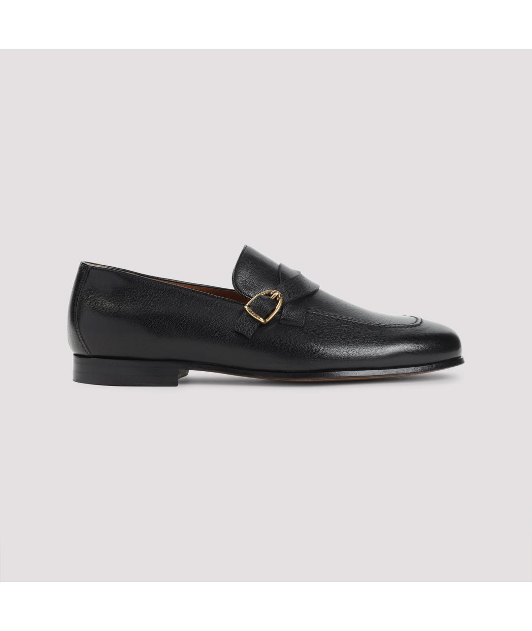 TOM FORD Черные кожаные лоферы, фото 3