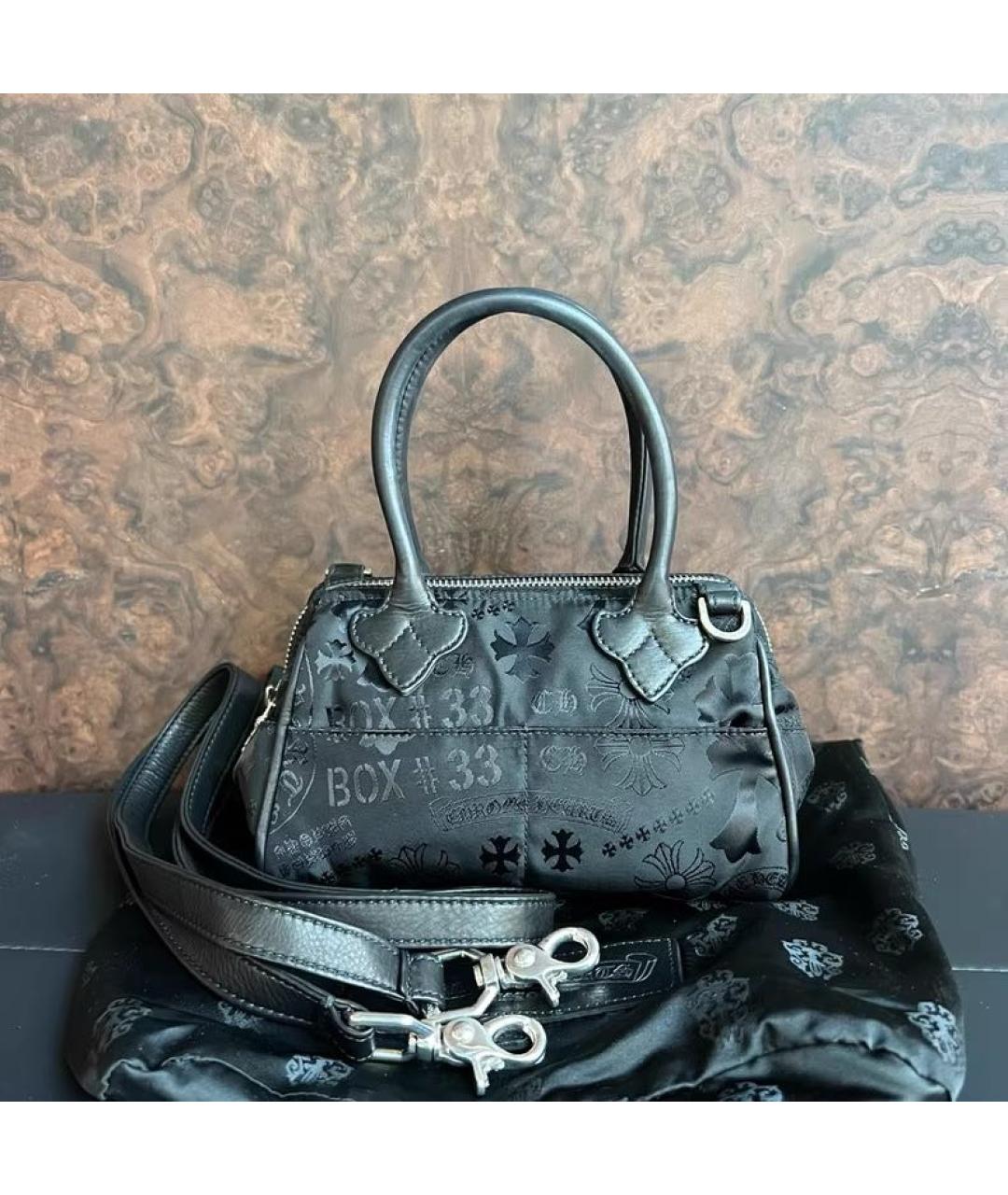 CHROME HEARTS Черная сумка через плечо, фото 5