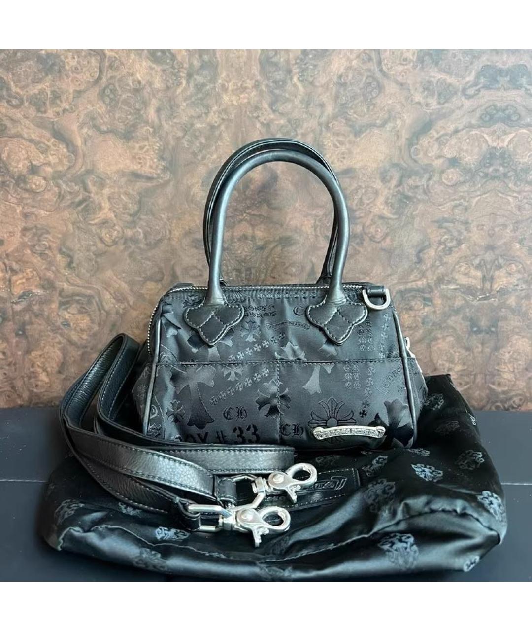 CHROME HEARTS Черная сумка через плечо, фото 2