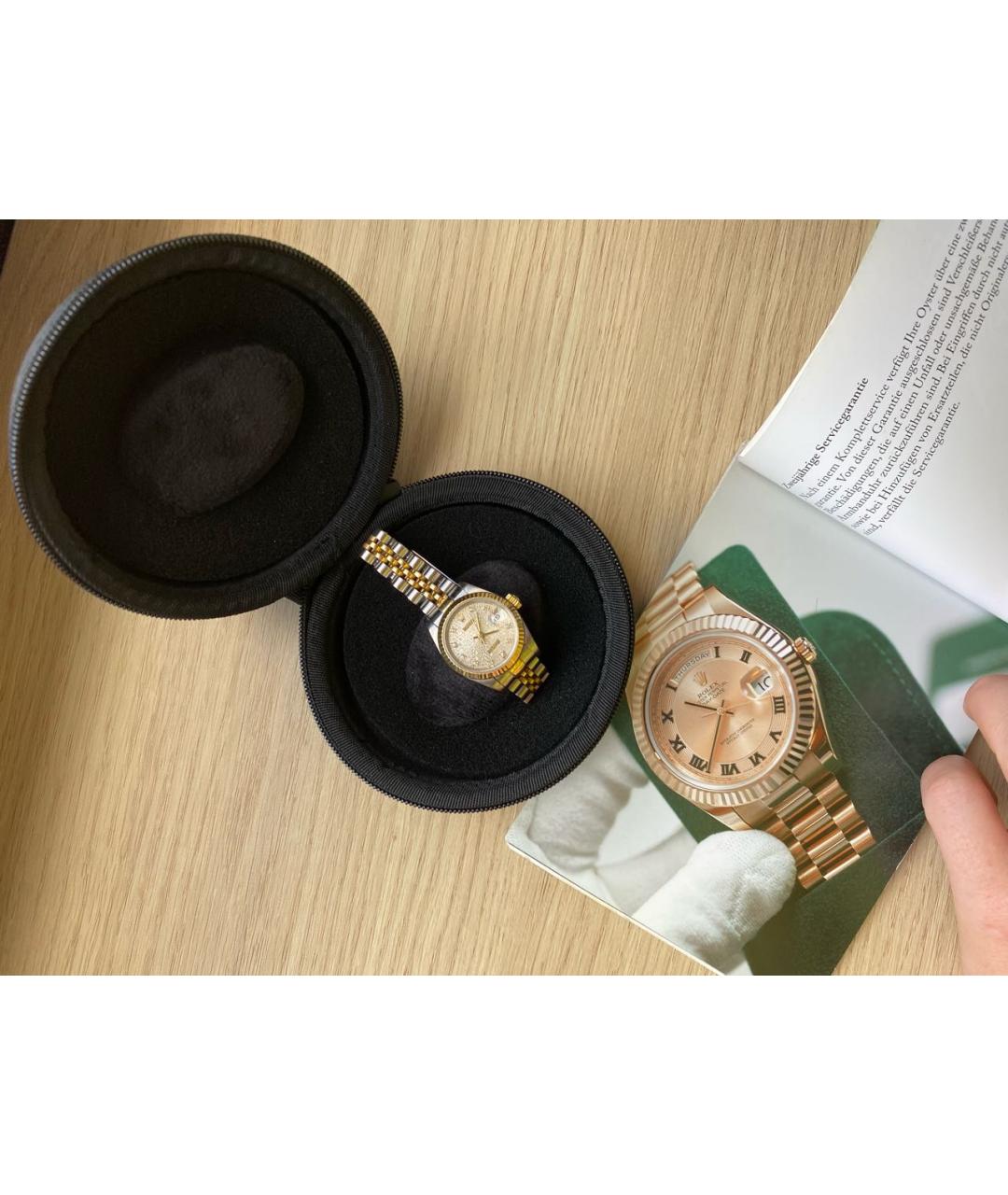 ROLEX Часы из желтого золота, фото 5