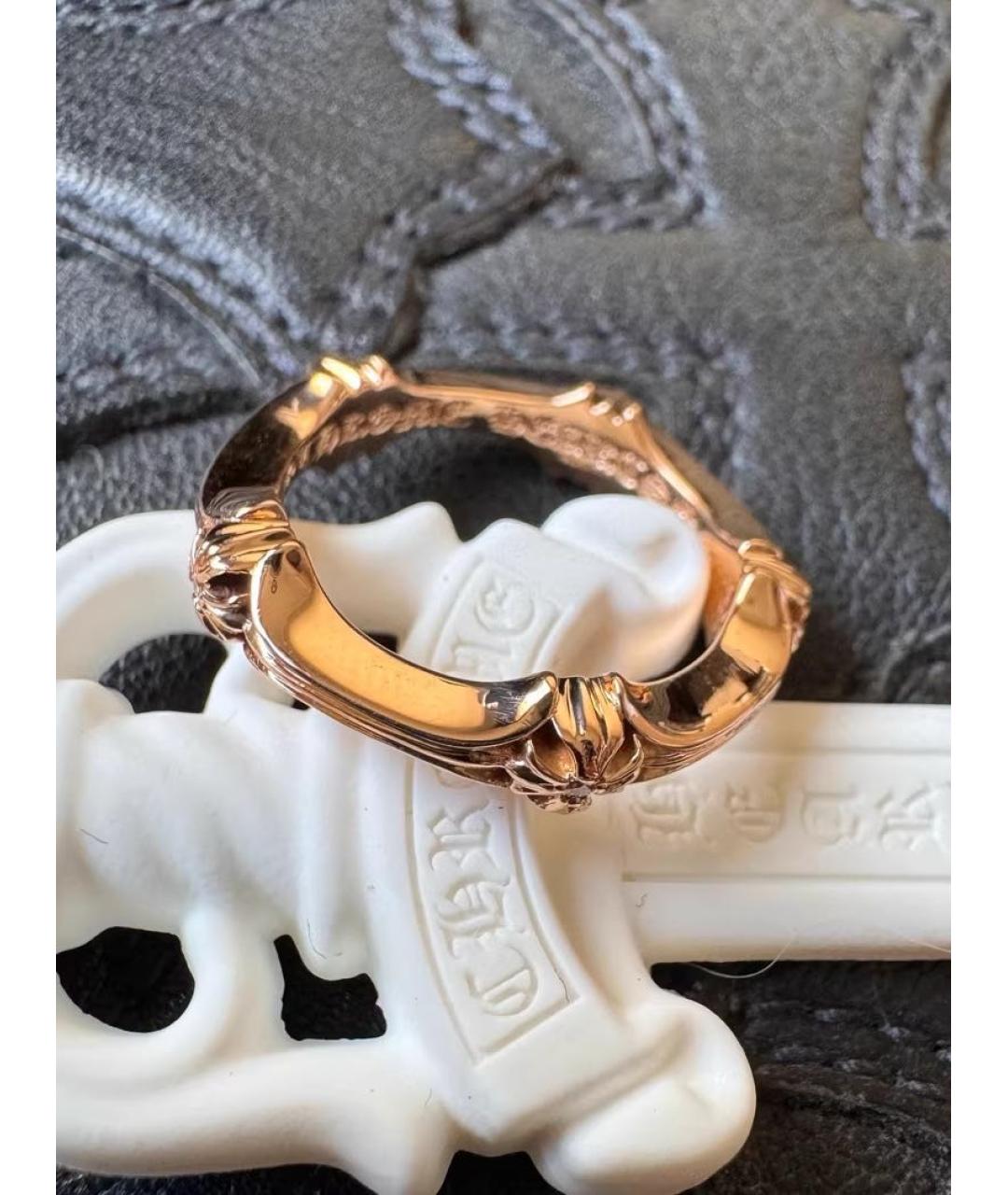 CHROME HEARTS Кольцо из желтого золота, фото 3