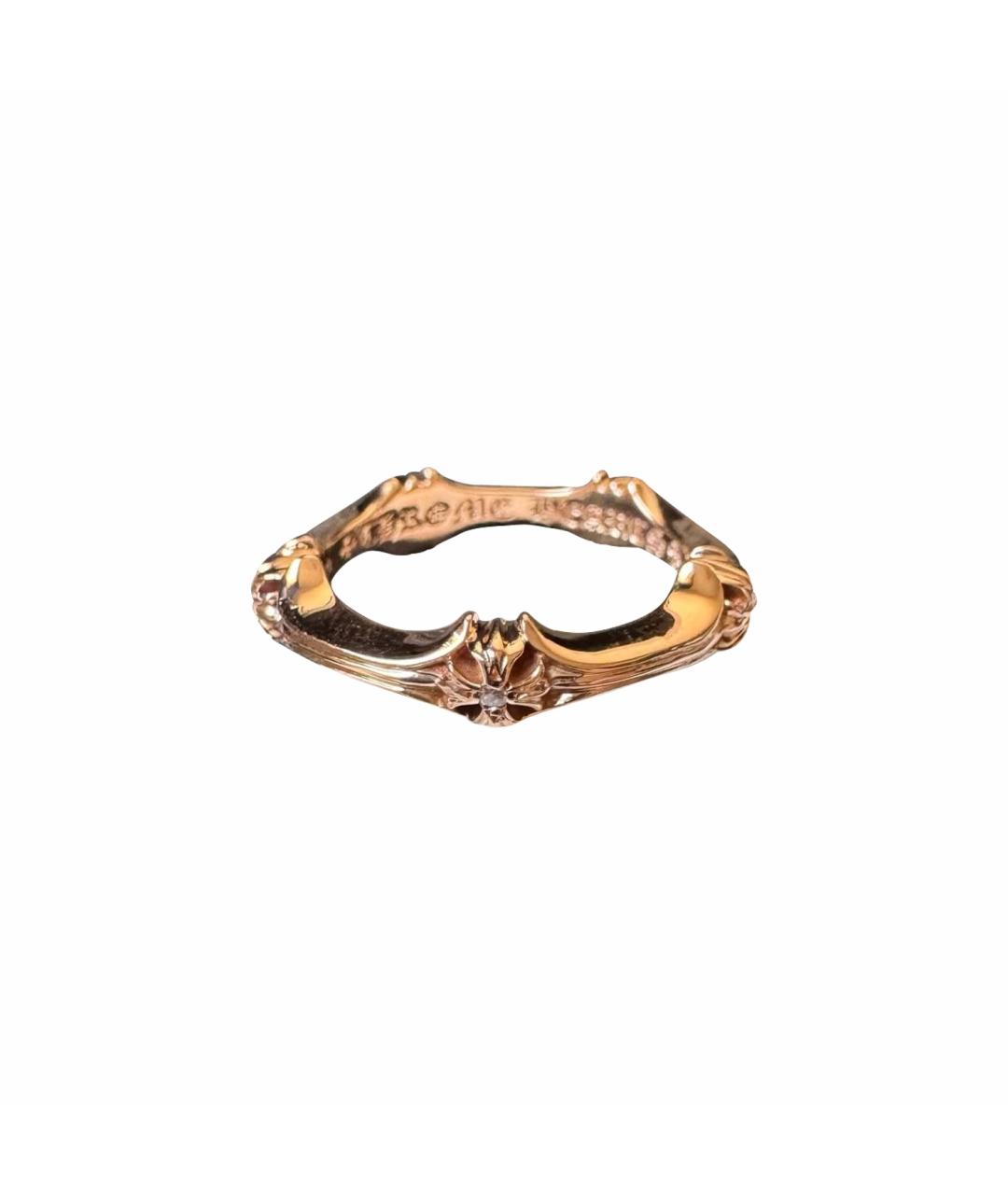 CHROME HEARTS Кольцо из желтого золота, фото 1
