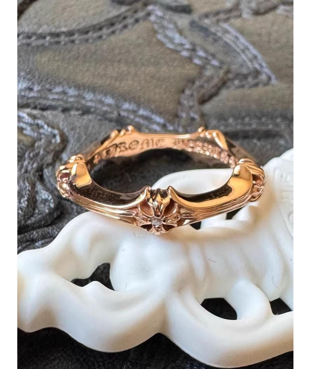 CHROME HEARTS Кольцо из желтого золота, фото 2