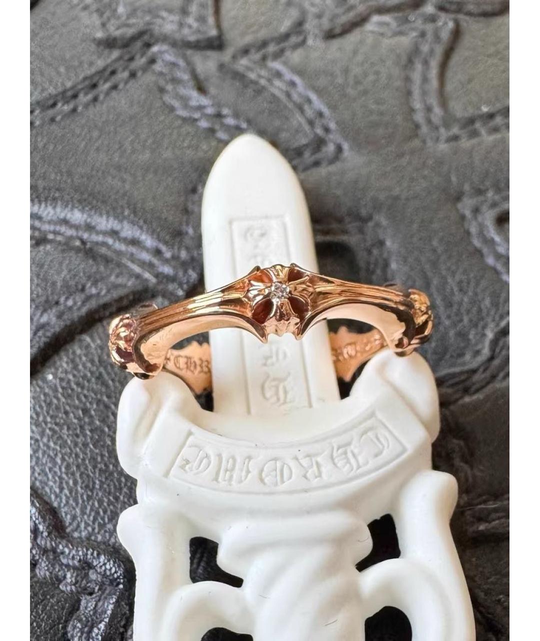 CHROME HEARTS Кольцо из желтого золота, фото 6