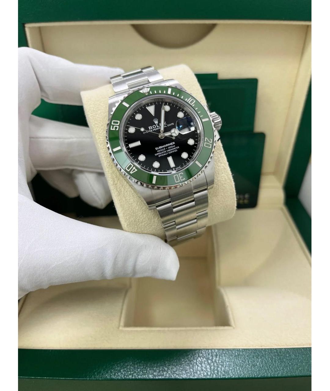 ROLEX Черные часы, фото 7