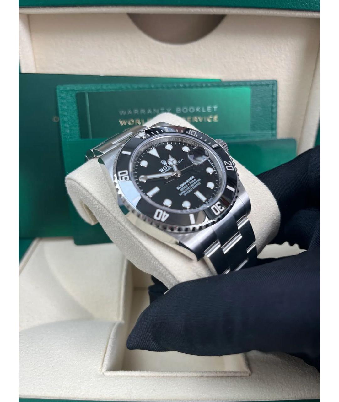 ROLEX Черные часы, фото 7