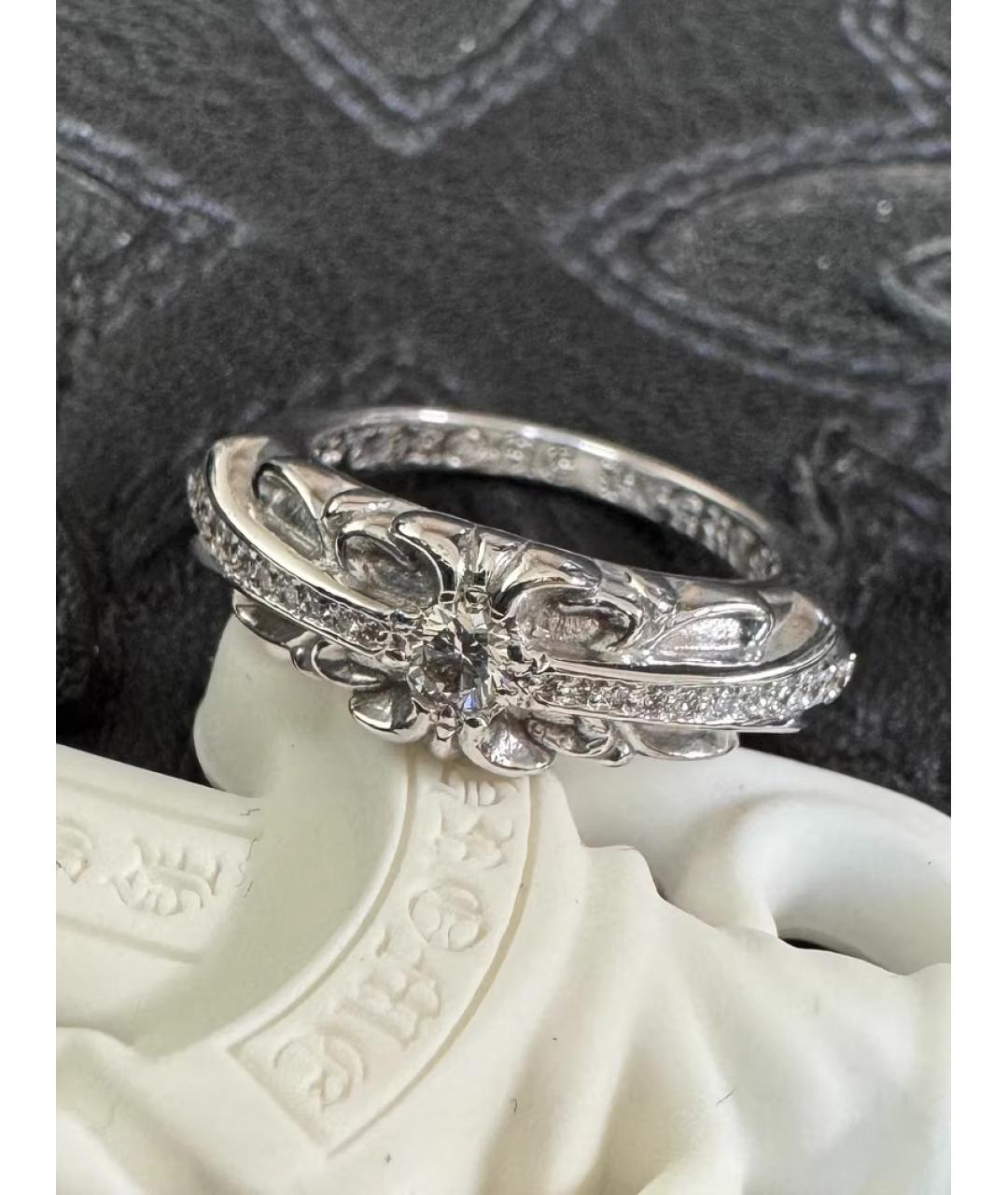 CHROME HEARTS Кольцо из белого золота, фото 4