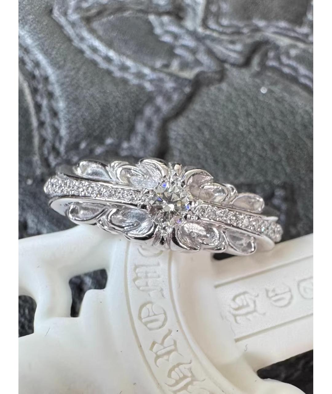 CHROME HEARTS Кольцо из белого золота, фото 3