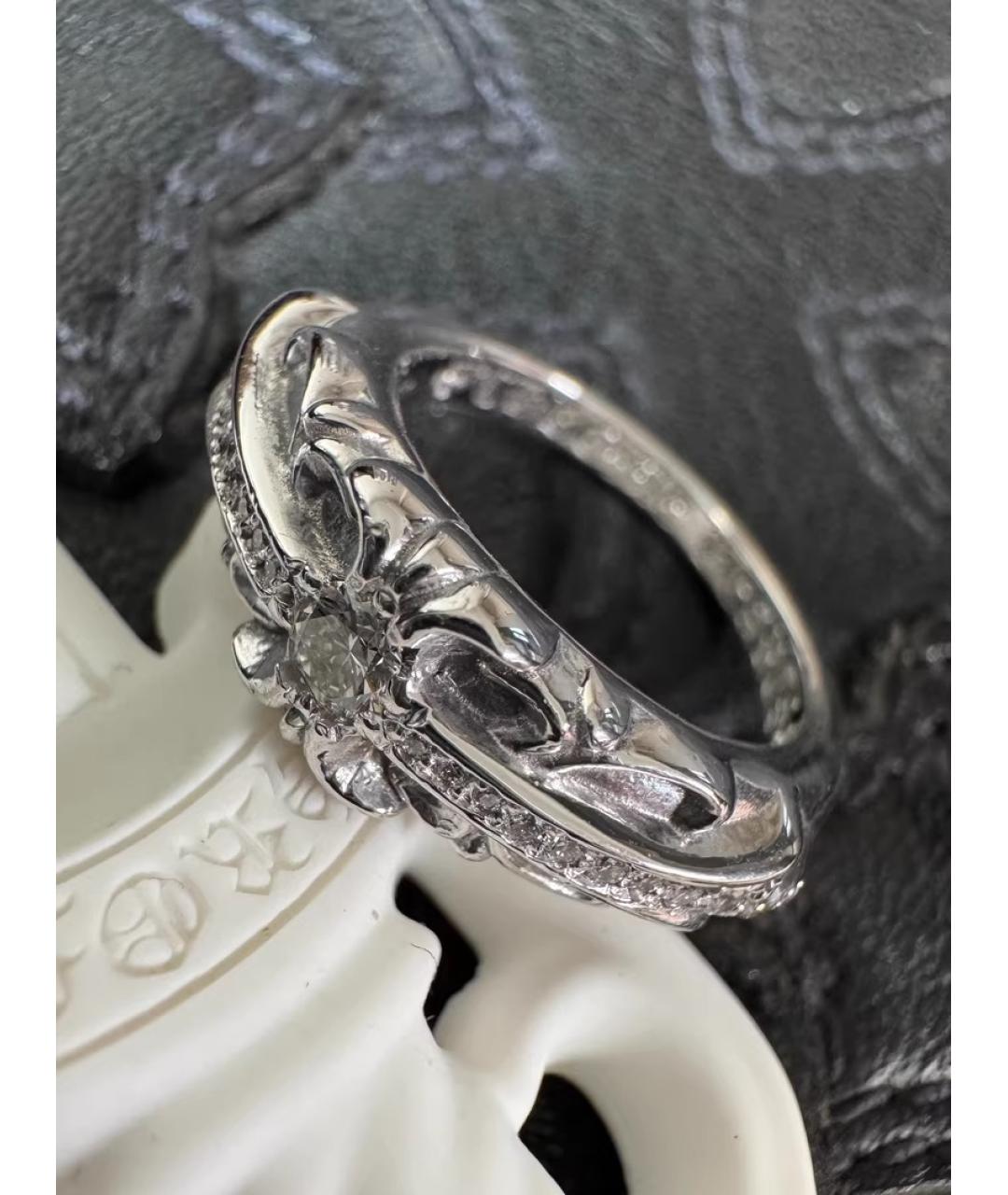 CHROME HEARTS Кольцо из белого золота, фото 5