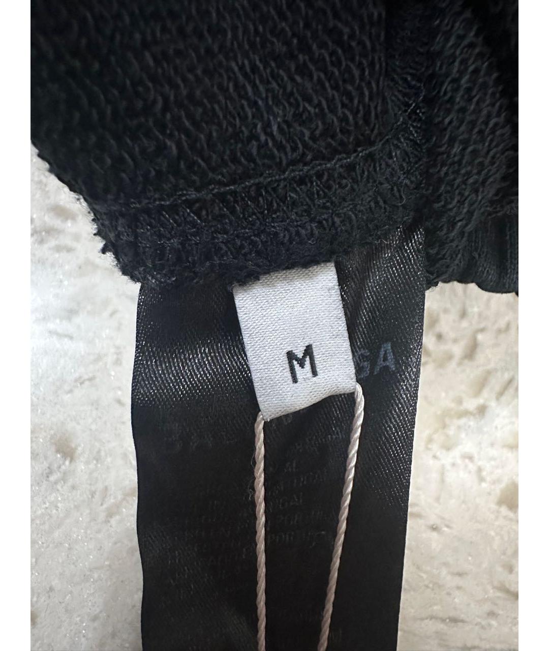 BALENCIAGA Черные хлопковые повседневные брюки, фото 8