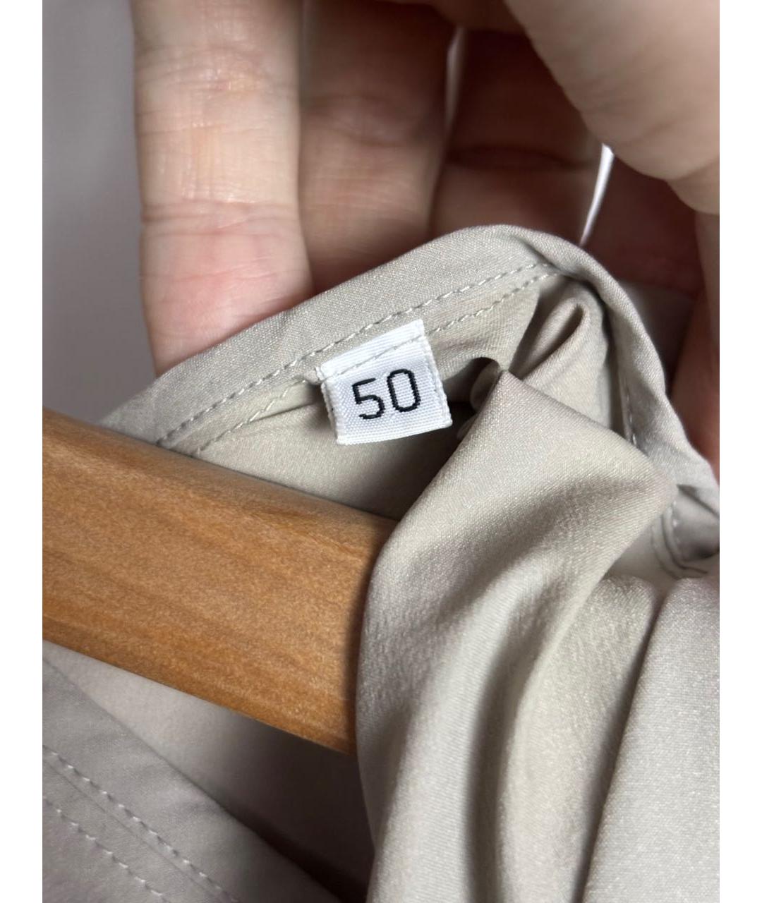 CP COMPANY Бежевая полиэстеровая спортивная куртка, фото 7