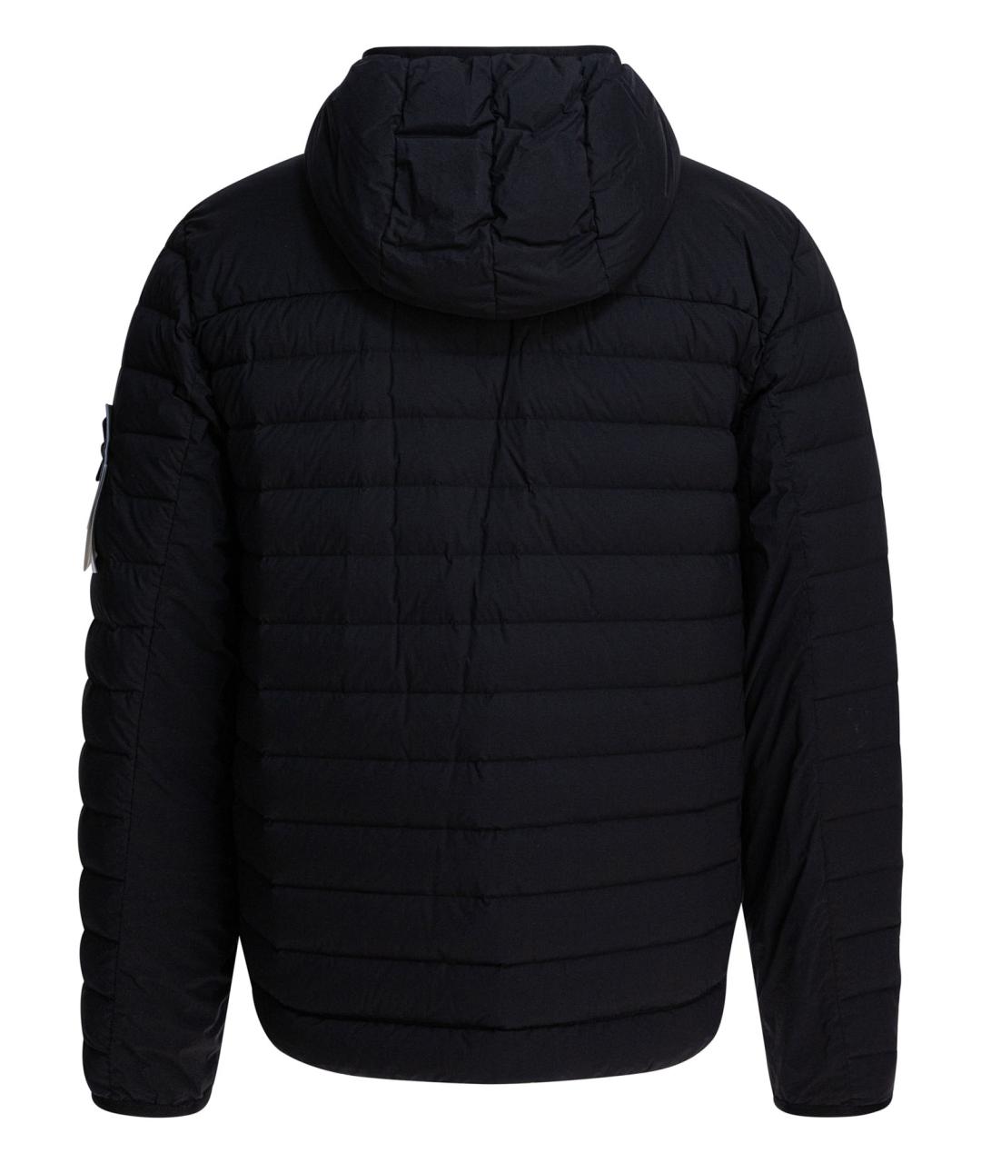 STONE ISLAND Черная полиэстеровая куртка, фото 2
