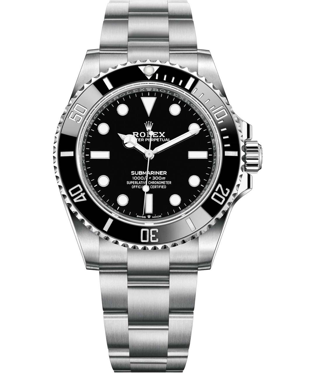 ROLEX Черные часы, фото 1