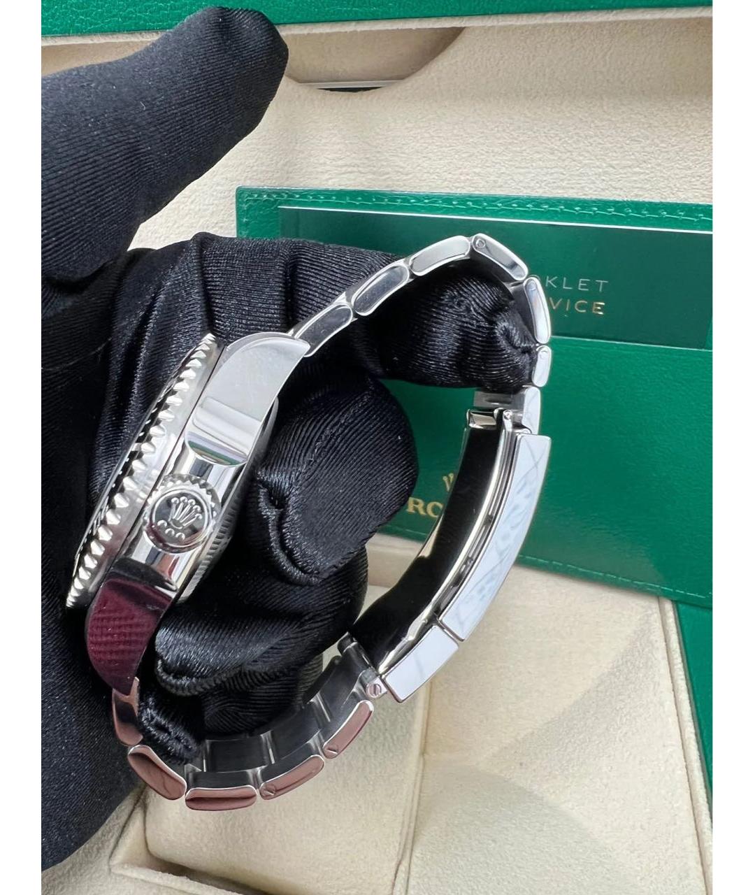 ROLEX Темно-синие часы, фото 6