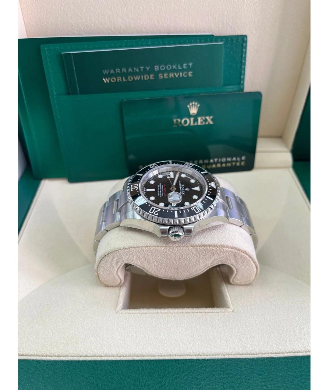 ROLEX Черные часы, фото 7
