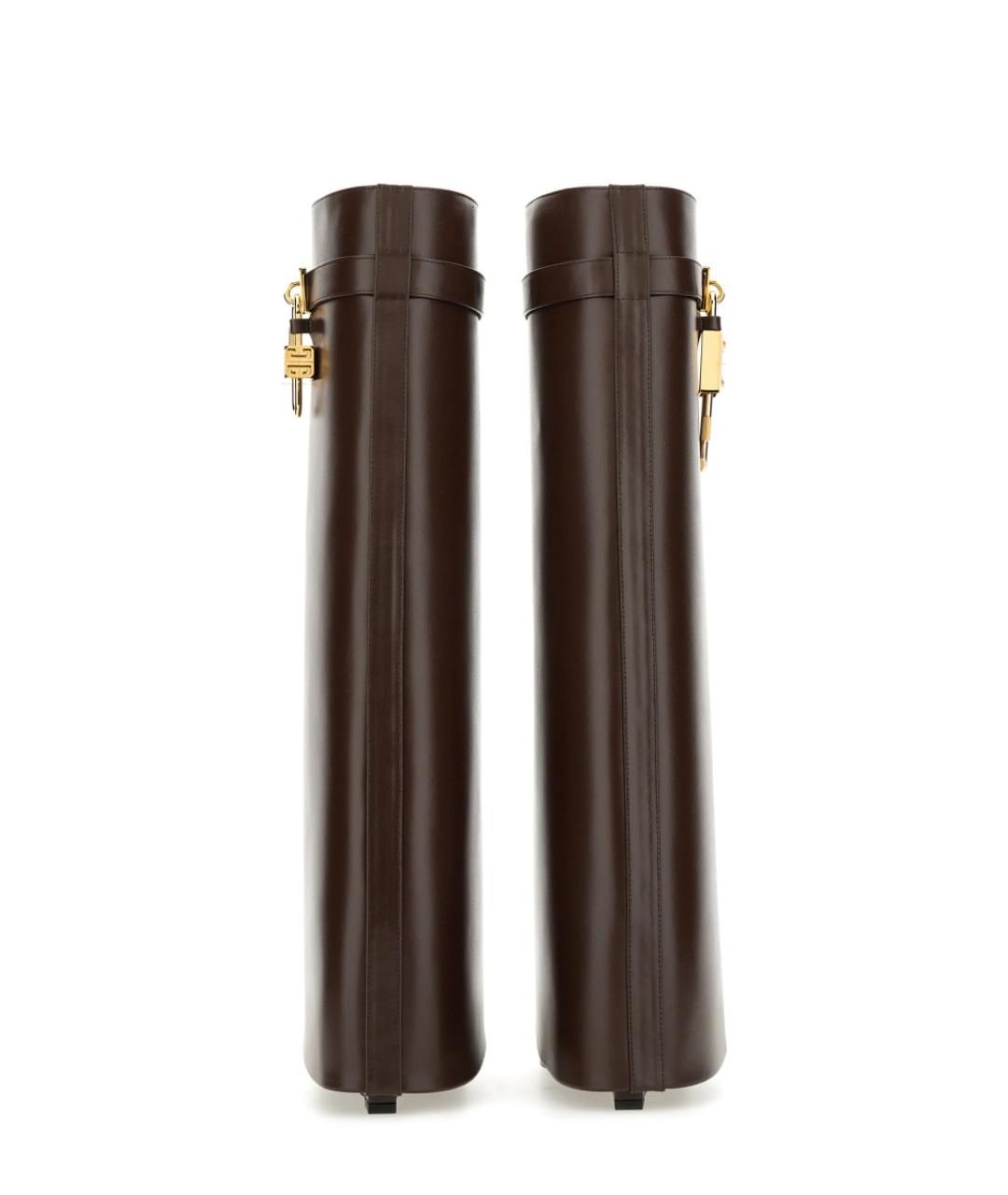 GIVENCHY Коричневые кожаные сапоги, фото 3