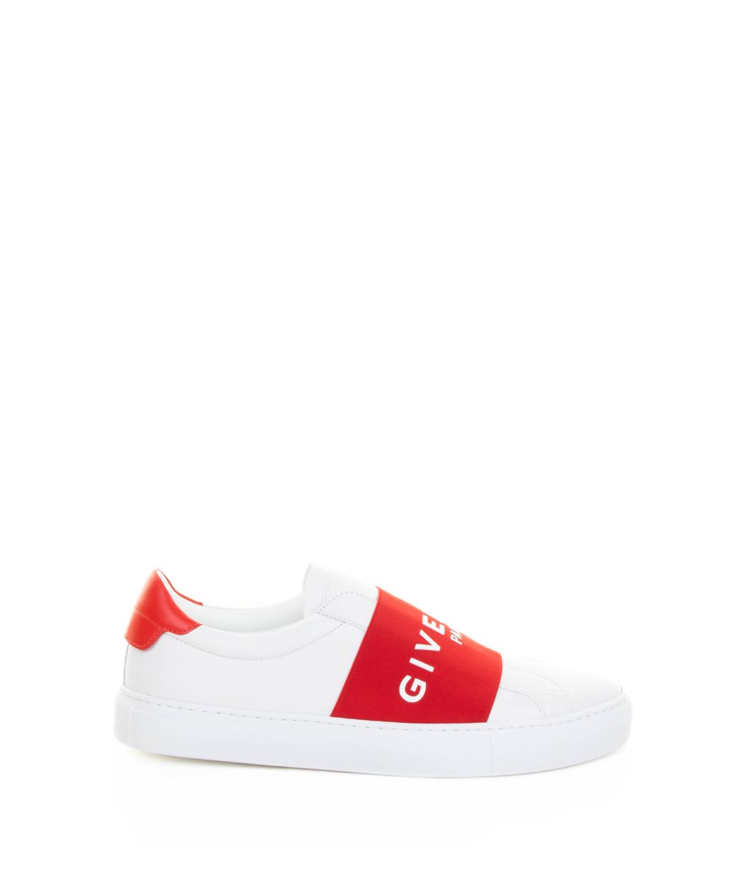 GIVENCHY Белые кожаные слипоны, фото 1