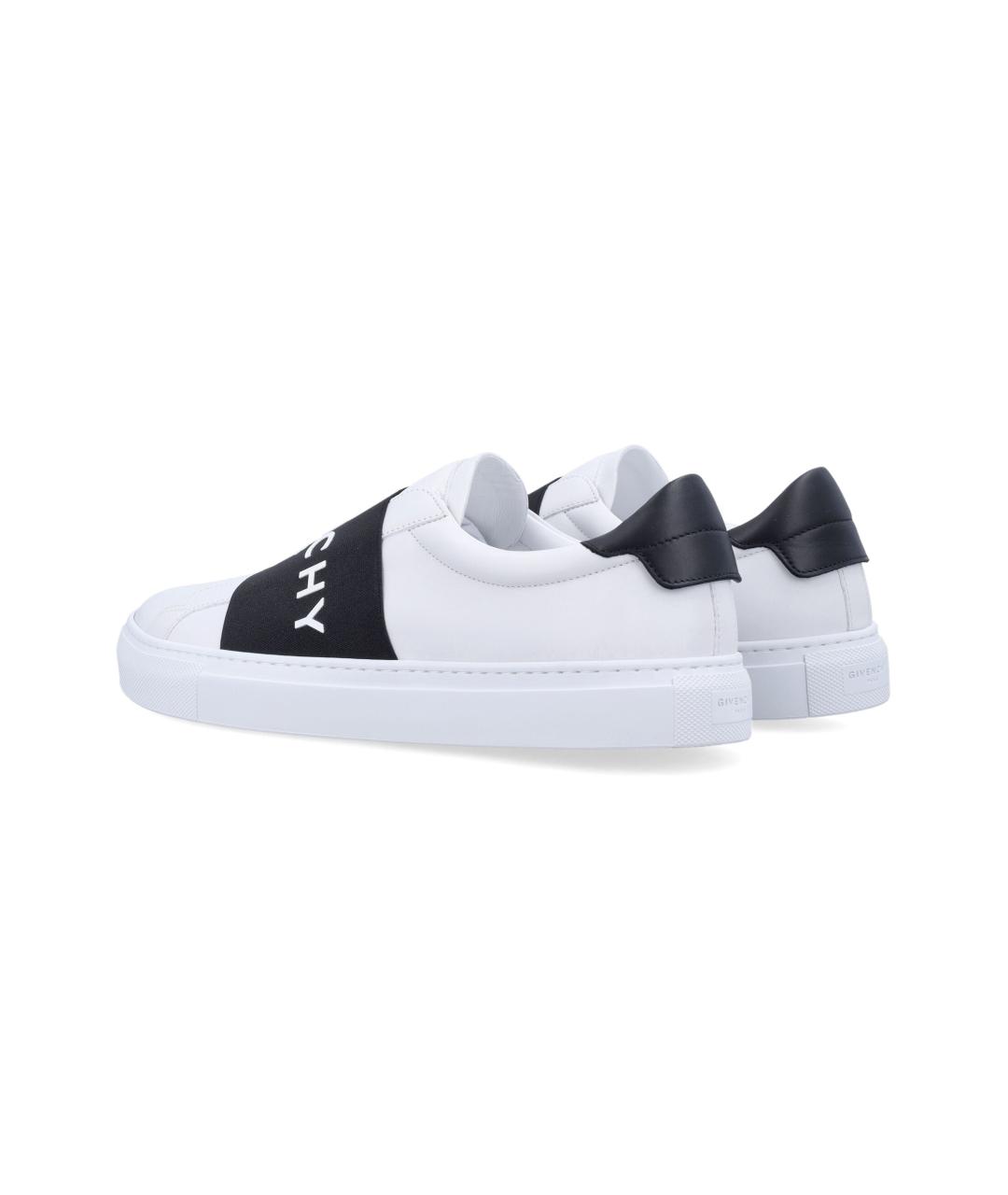 GIVENCHY Белые кожаные слипоны, фото 4