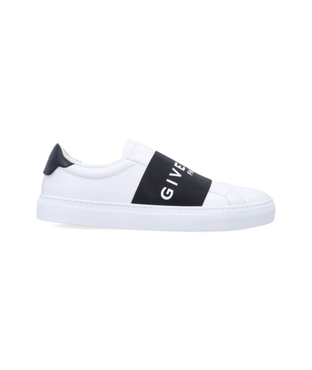 GIVENCHY Белые кожаные слипоны, фото 1