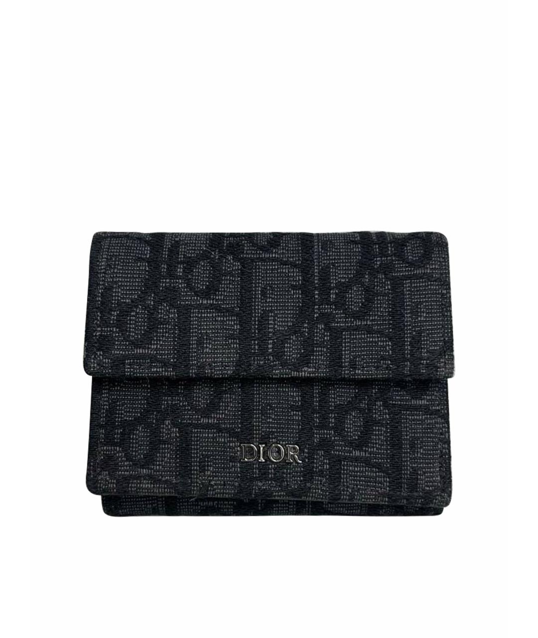 CHRISTIAN DIOR Черный кошелек, фото 1