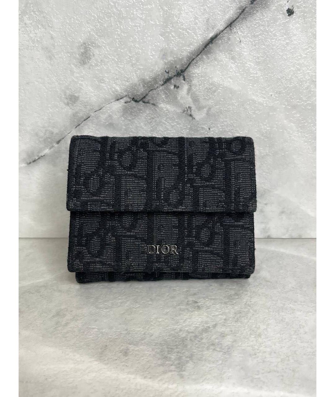 CHRISTIAN DIOR Черный кошелек, фото 5