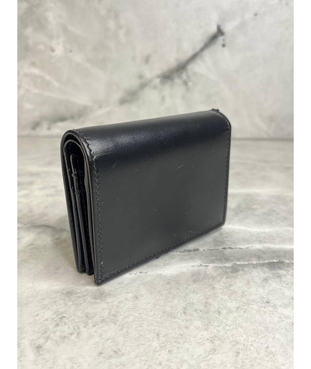 GUCCI Черный кожаный кошелек, фото 3