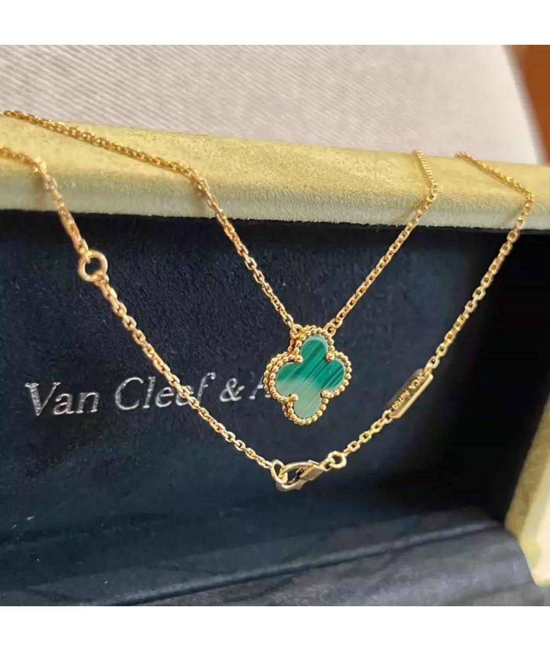 VAN CLEEF & ARPELS Зеленая цепочка, фото 5