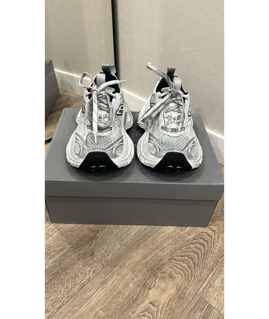 BALENCIAGA Серые кроссовки, фото 3