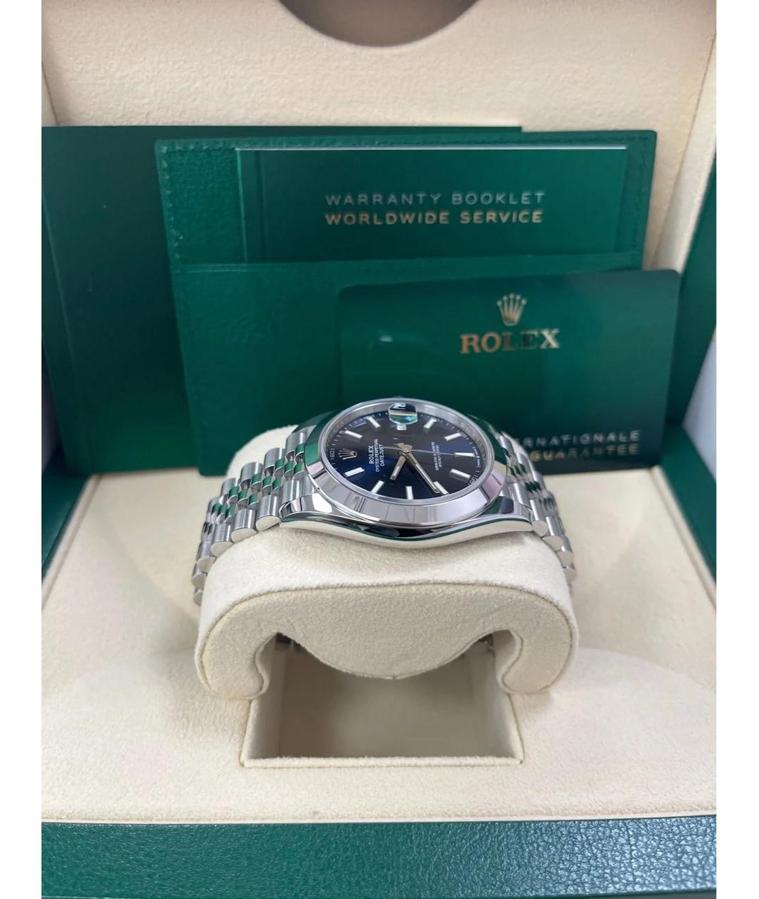 ROLEX Синие часы, фото 6
