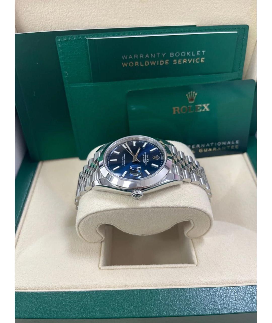 ROLEX Синие часы, фото 7
