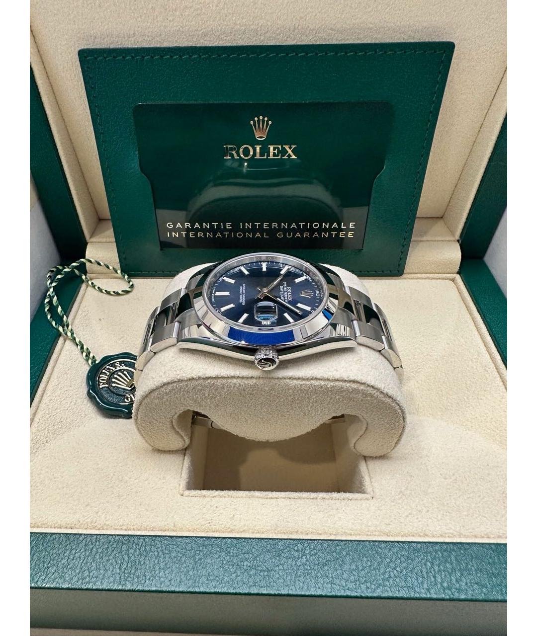 ROLEX Синие часы, фото 6