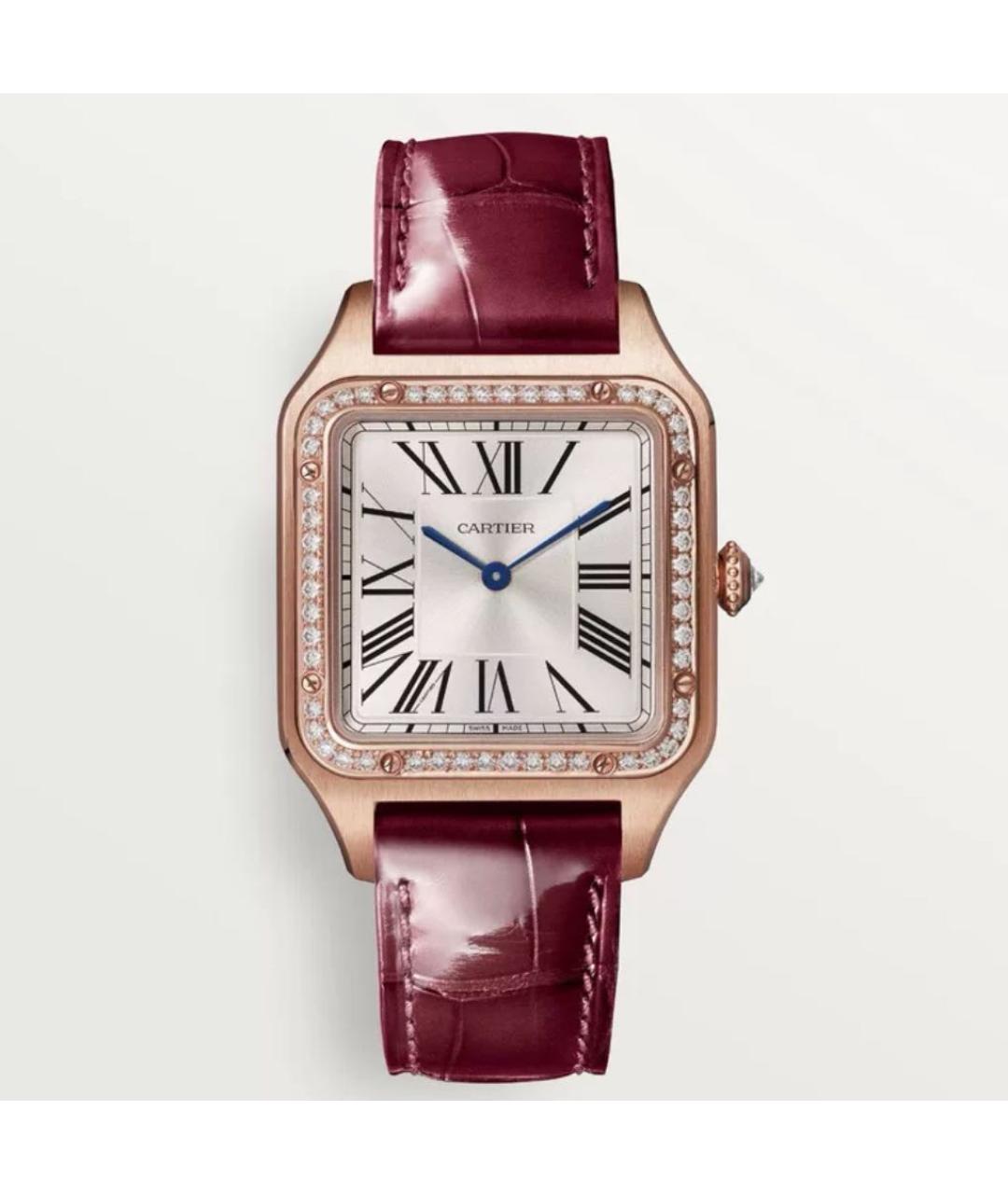 CARTIER Часы из розового золота, фото 9