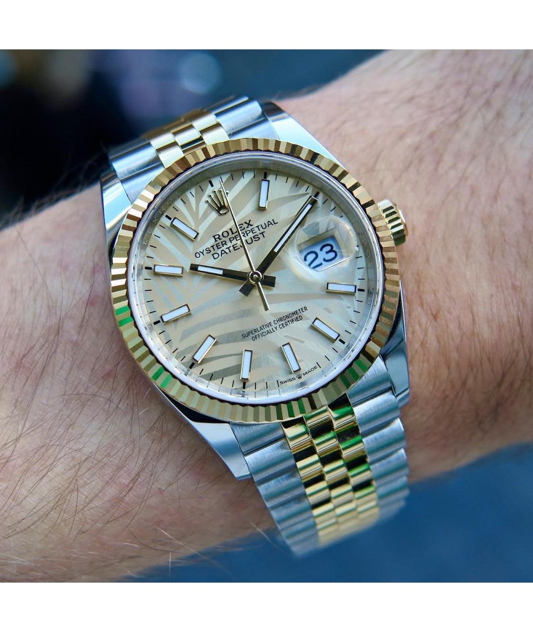ROLEX Золотые часы из желтого золота, фото 5