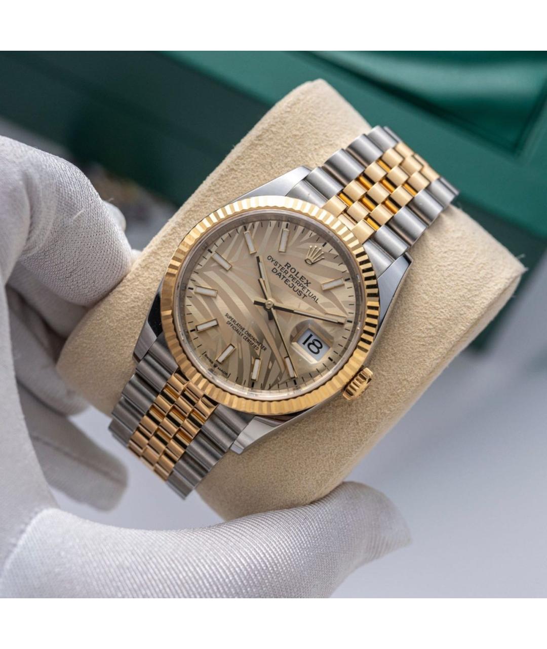 ROLEX Золотые часы из желтого золота, фото 3