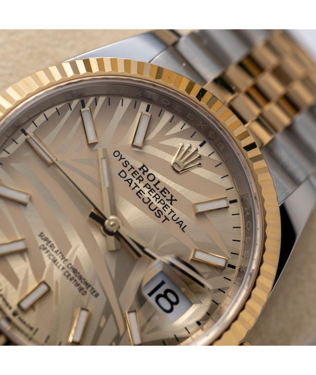 ROLEX Золотые часы из желтого золота, фото 4