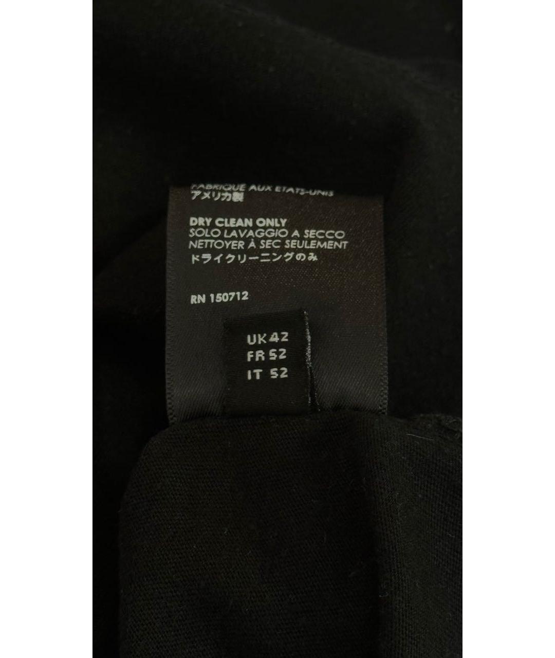 AMIRI Черная хлопковая футболка, фото 7