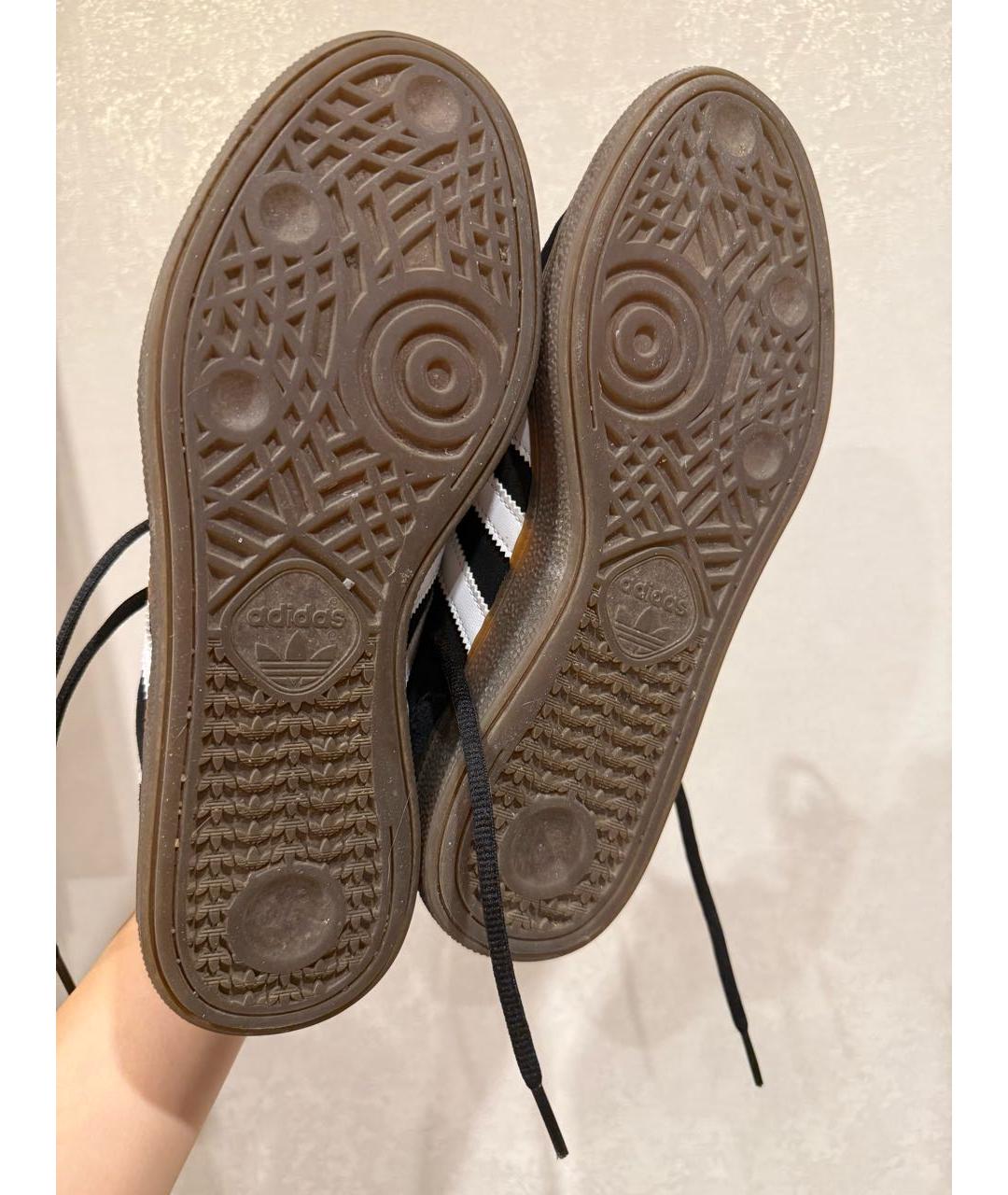ADIDAS Черные замшевые кеды, фото 7