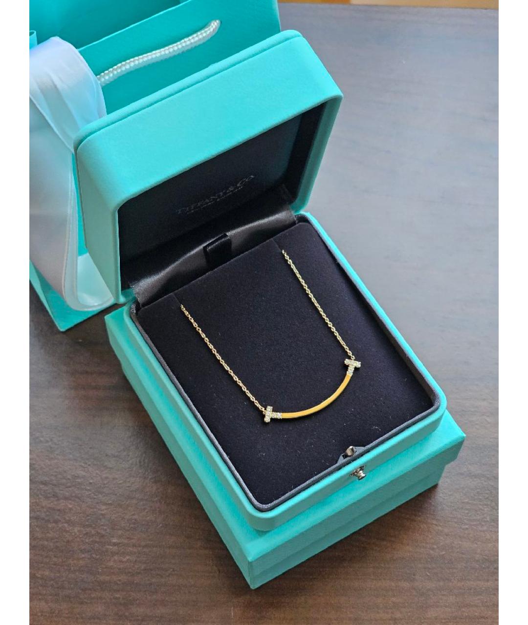 TIFFANY&CO Золотая подвеска из желтого золота, фото 9