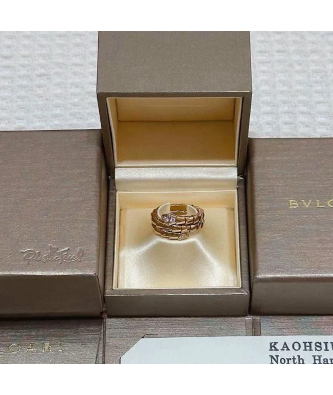 BVLGARI Кольцо из розового золота, фото 5