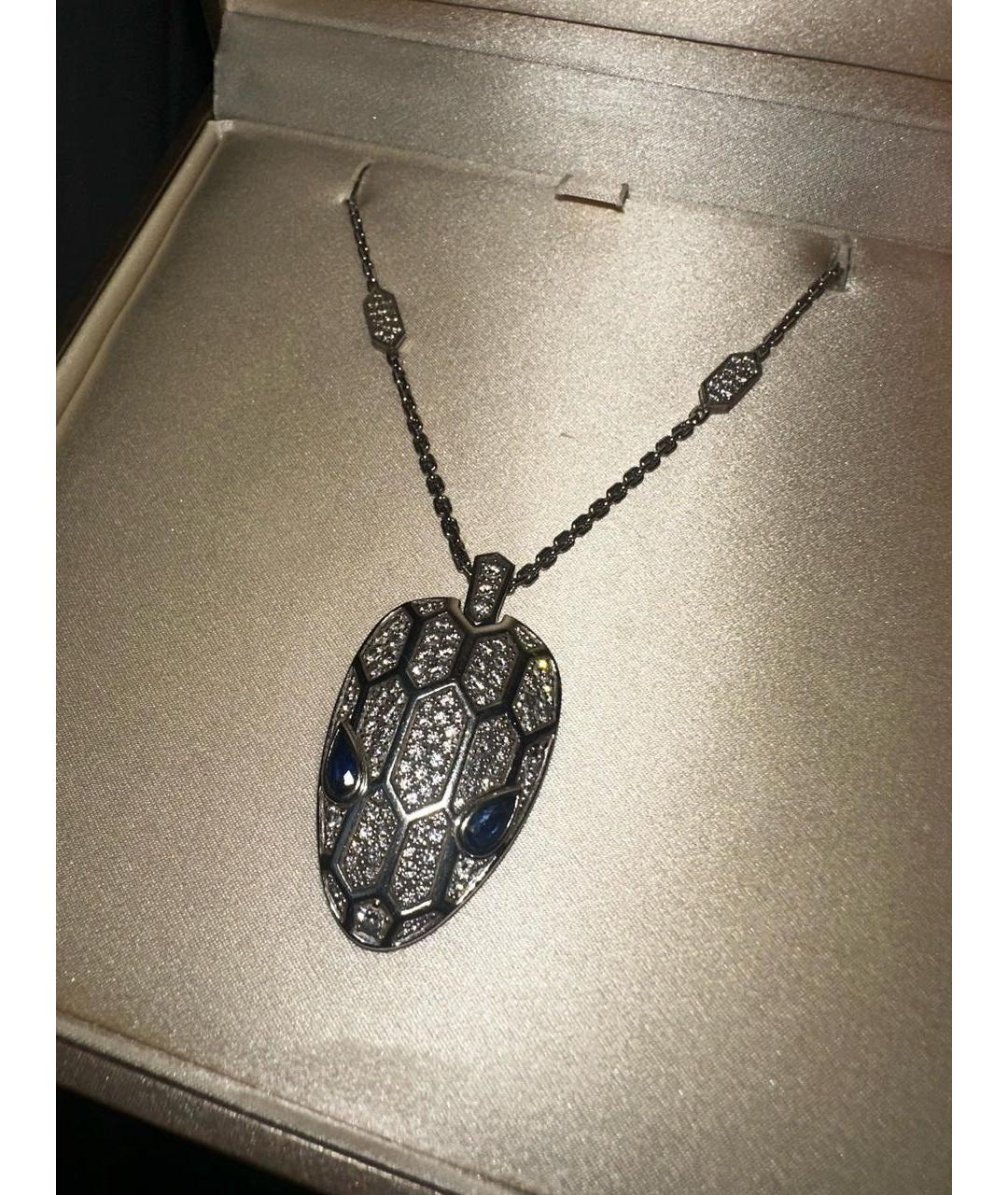 BVLGARI Подвеска из белого золота, фото 3