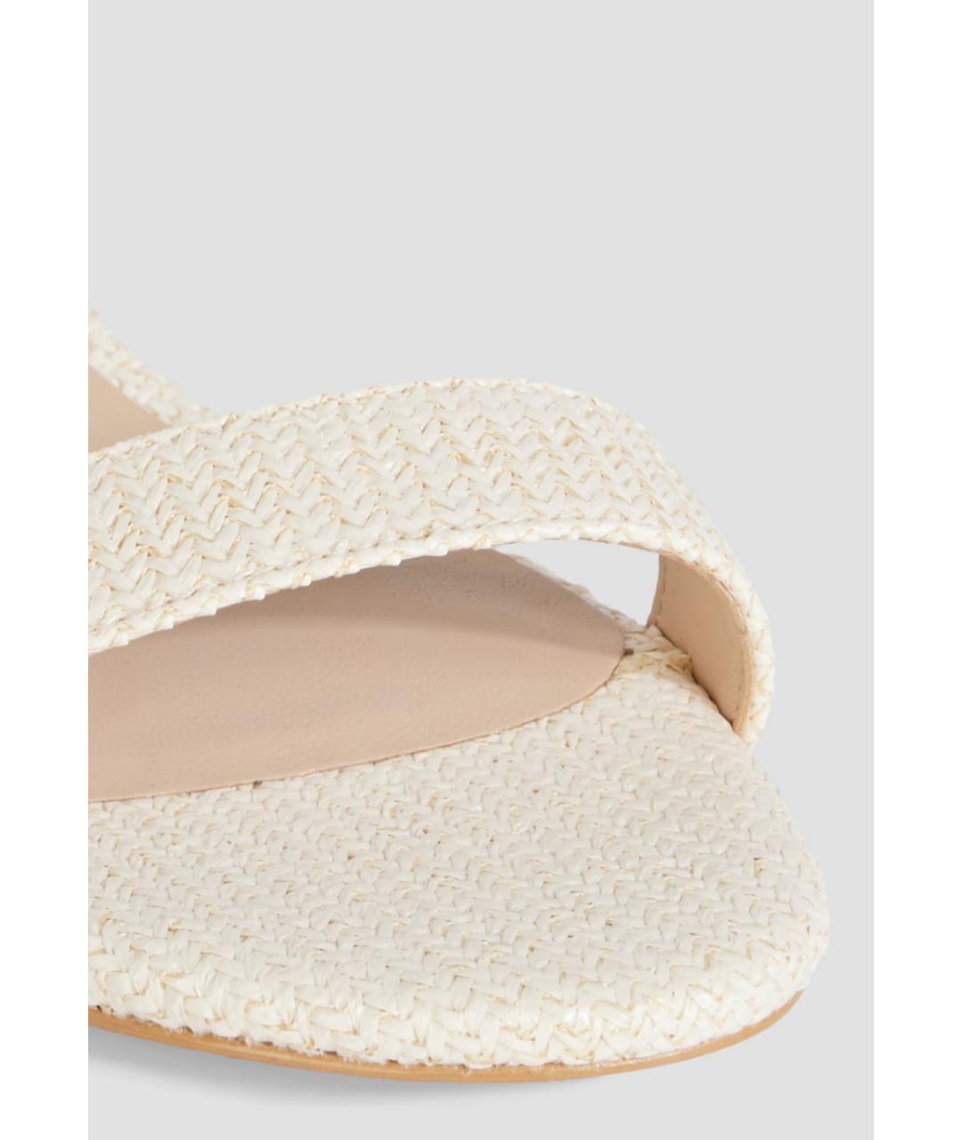 STUART WEITZMAN Бежевые босоножки, фото 4