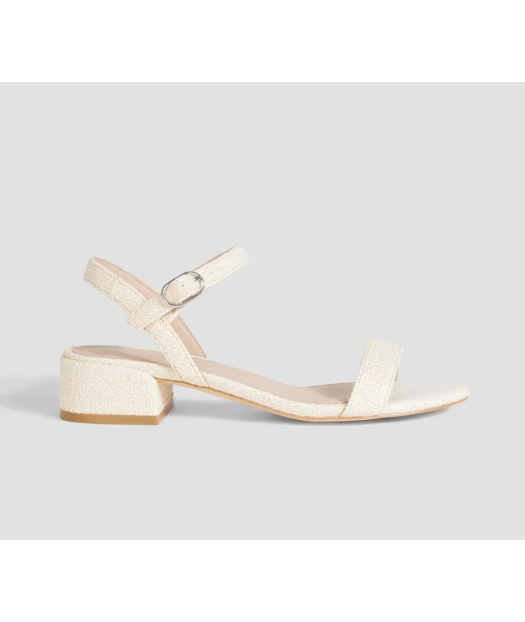 STUART WEITZMAN Бежевые босоножки, фото 6