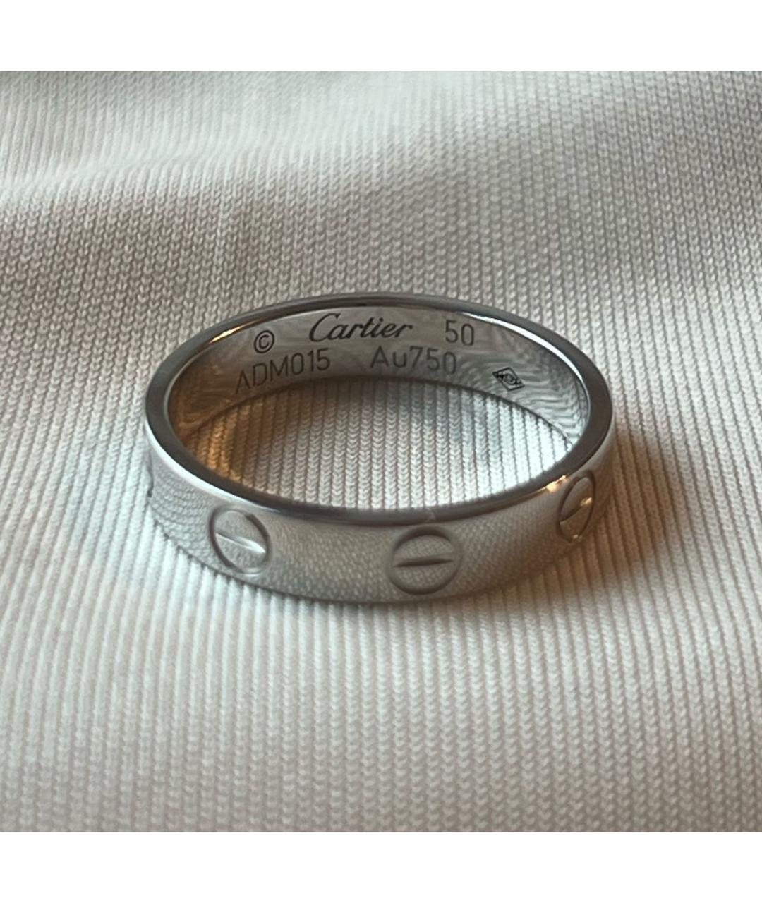 CARTIER Кольцо из белого золота, фото 4