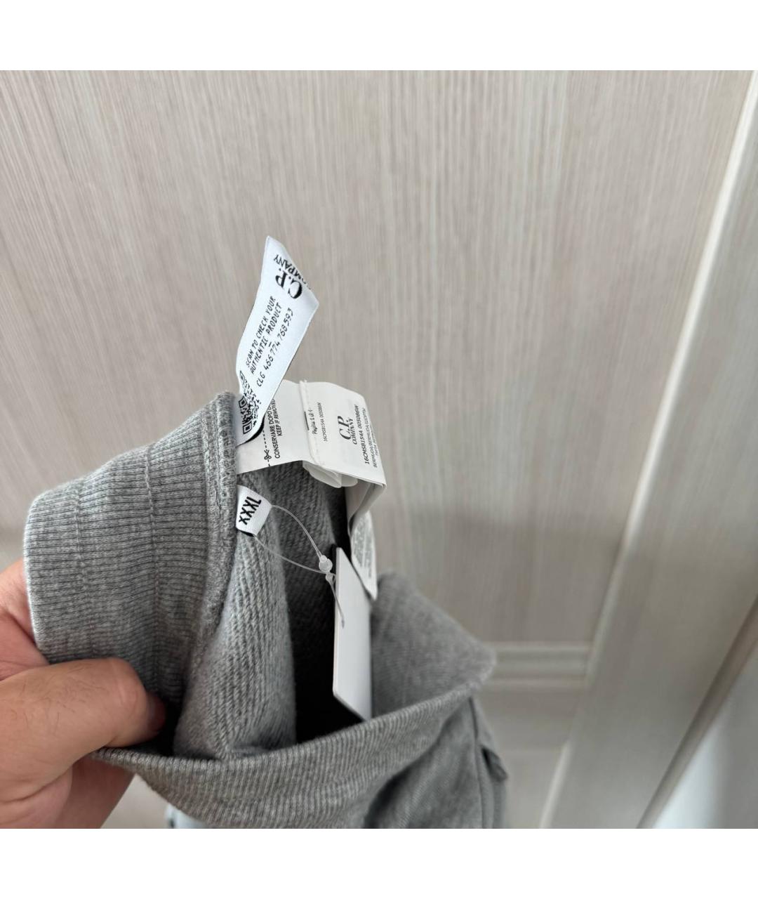 CP COMPANY Серые шорты, фото 7