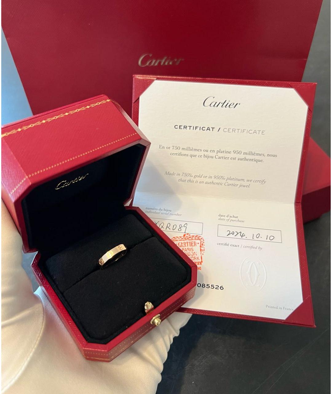 CARTIER Золотое кольцо из розового золота, фото 7