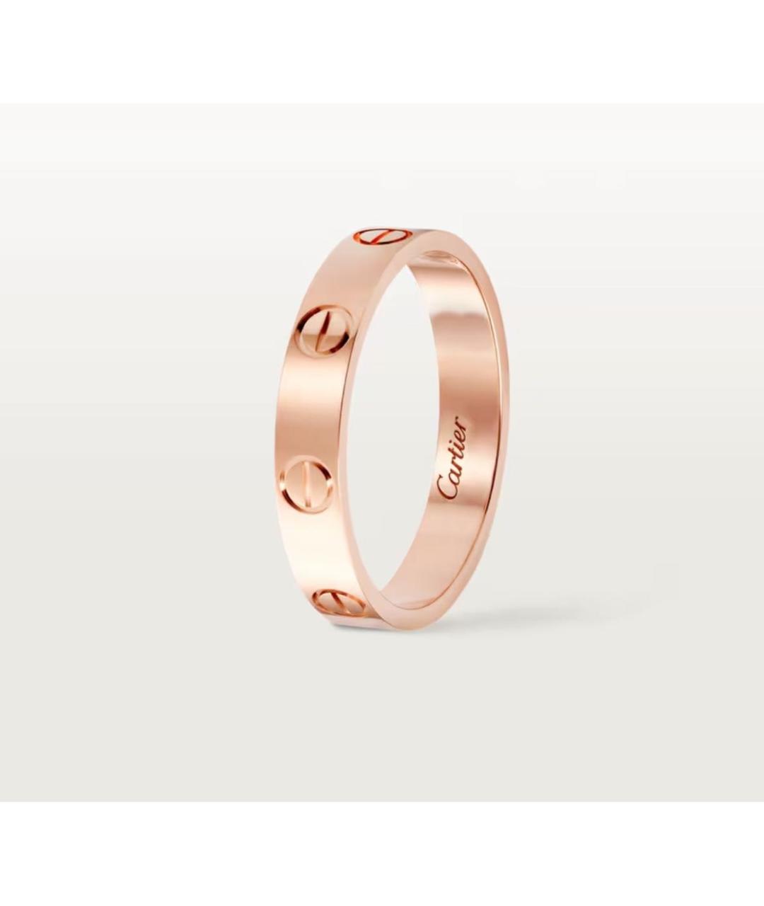 CARTIER Золотое кольцо из розового золота, фото 9