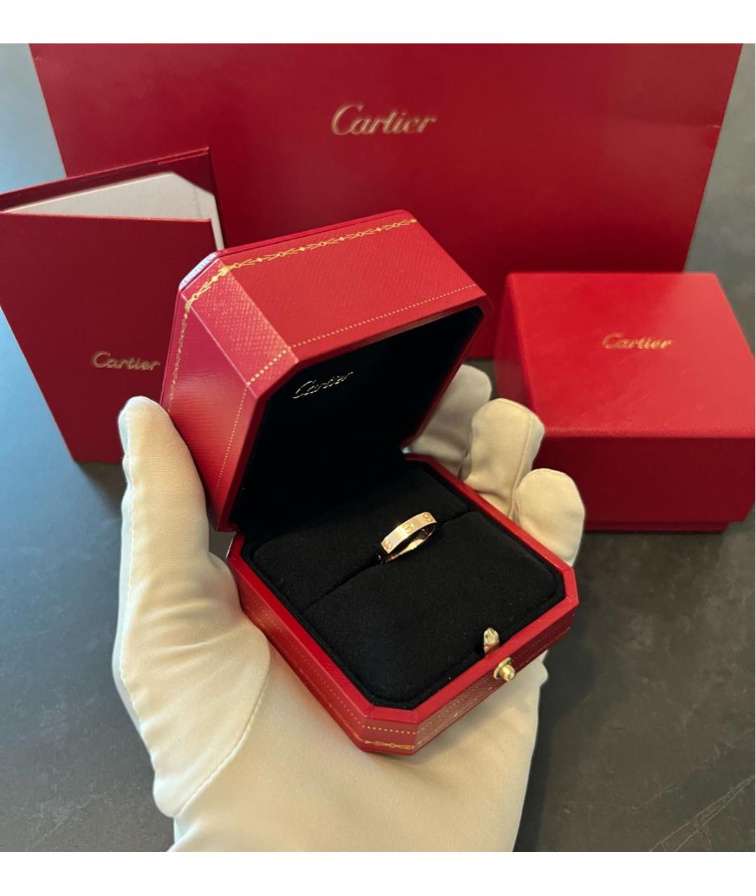 CARTIER Золотое кольцо из розового золота, фото 3